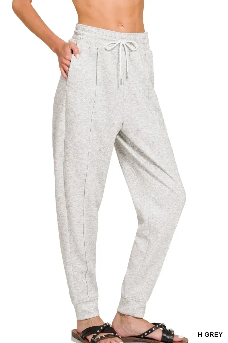 Zenana Drawstring Sweatpants with Pockets sold by Charming Charlie product image thumbnail 2