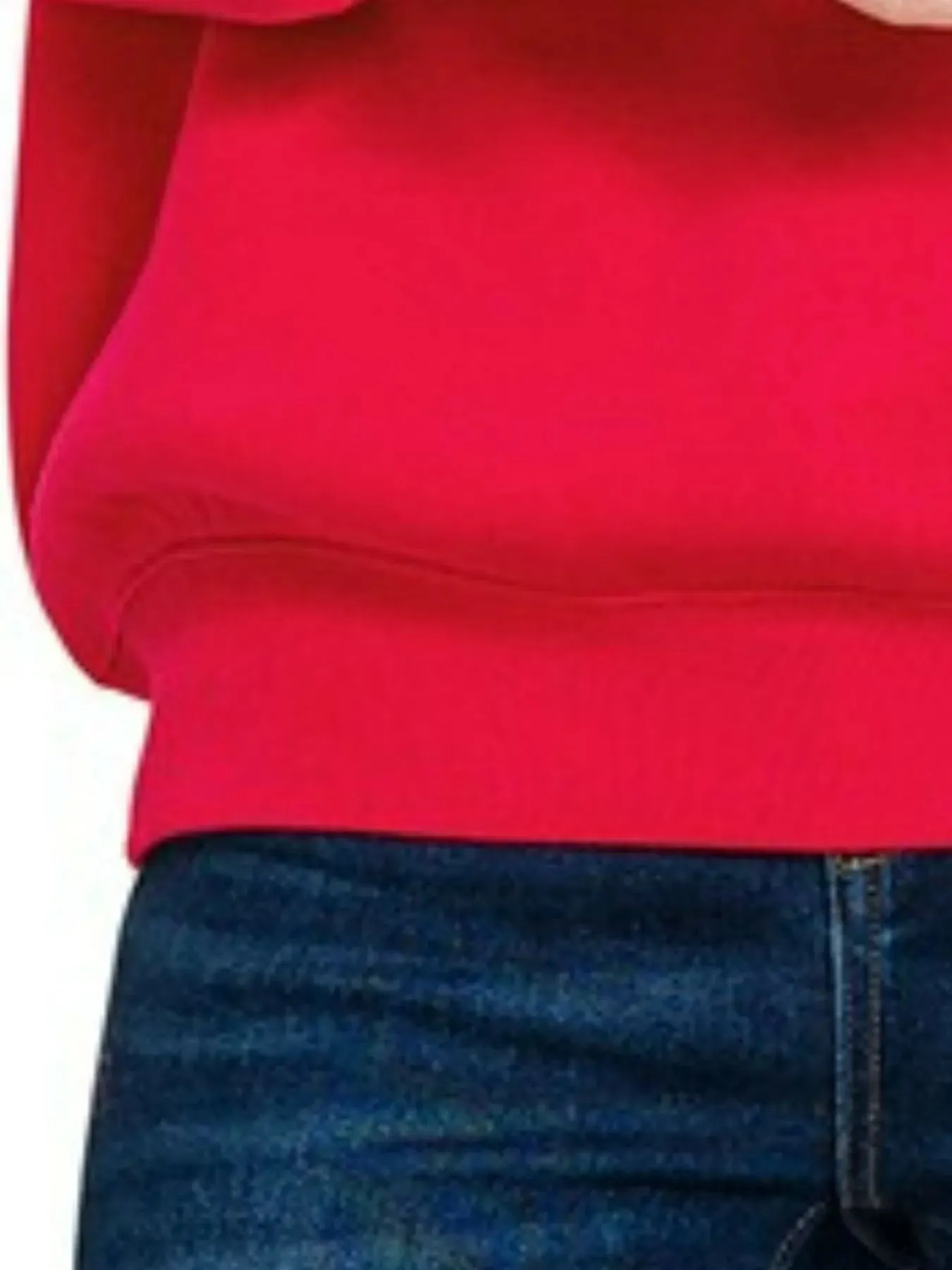 Zenana Fleece Crewneck Long Sleeve Sweatshirt sold by Charming Charlie product image thumbnail 3