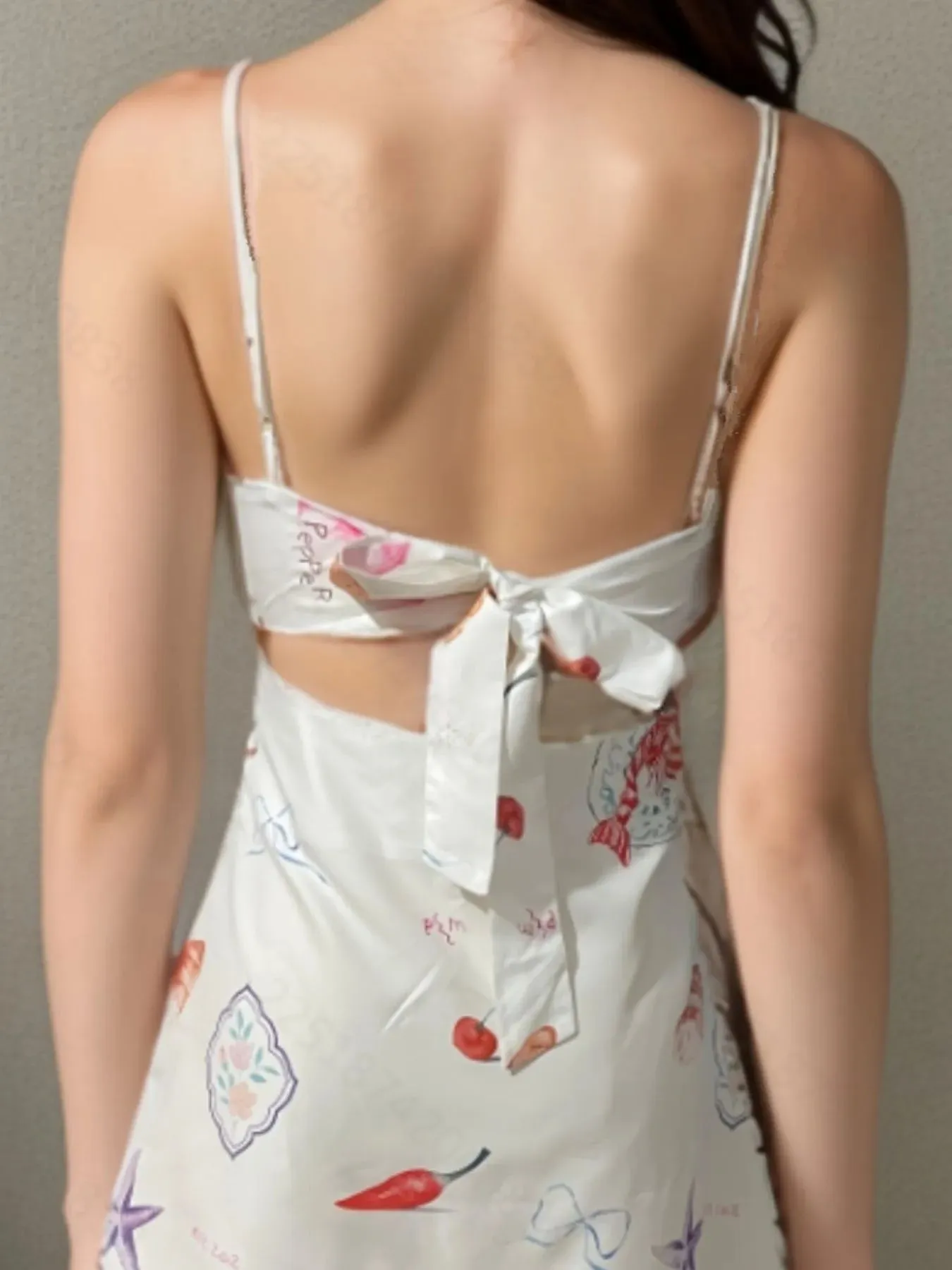 Tie-Front Mini Cami Dress sold by Charming Charlie product image thumbnail 2