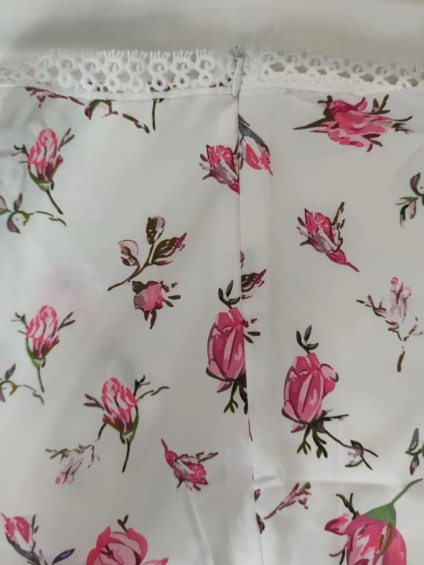 Full Size Floral V-Neck Long Sleeve Mini Dress Plus Size sold by Charming Charlie product image thumbnail 5