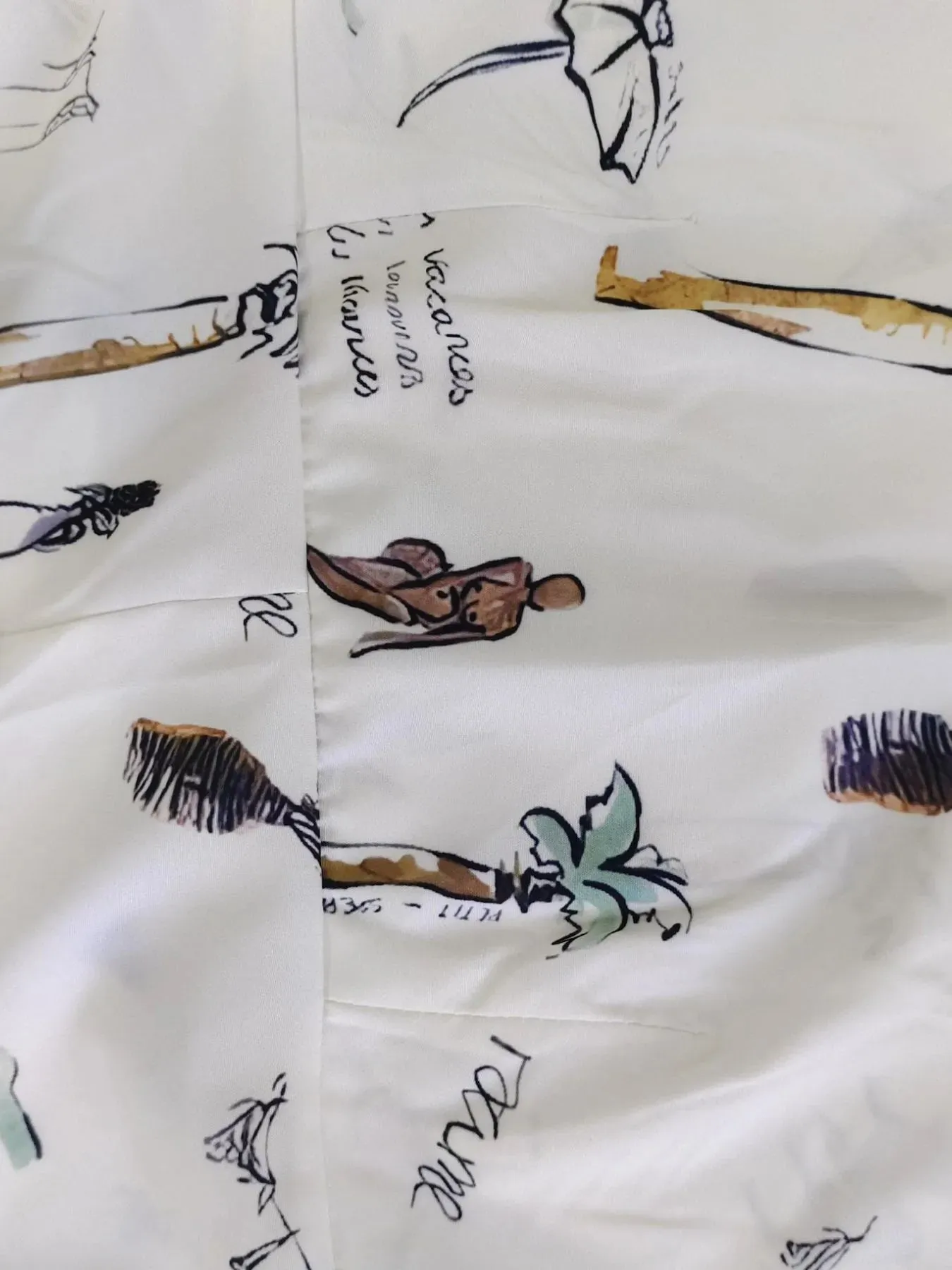 Full Size Printed Square Neck Tie Back Maxi Dress Plus Size sold by Charming Charlie product image thumbnail 5