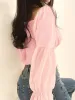 Tie Front Flounce Sleeve Blouse sold by Charming Charlie