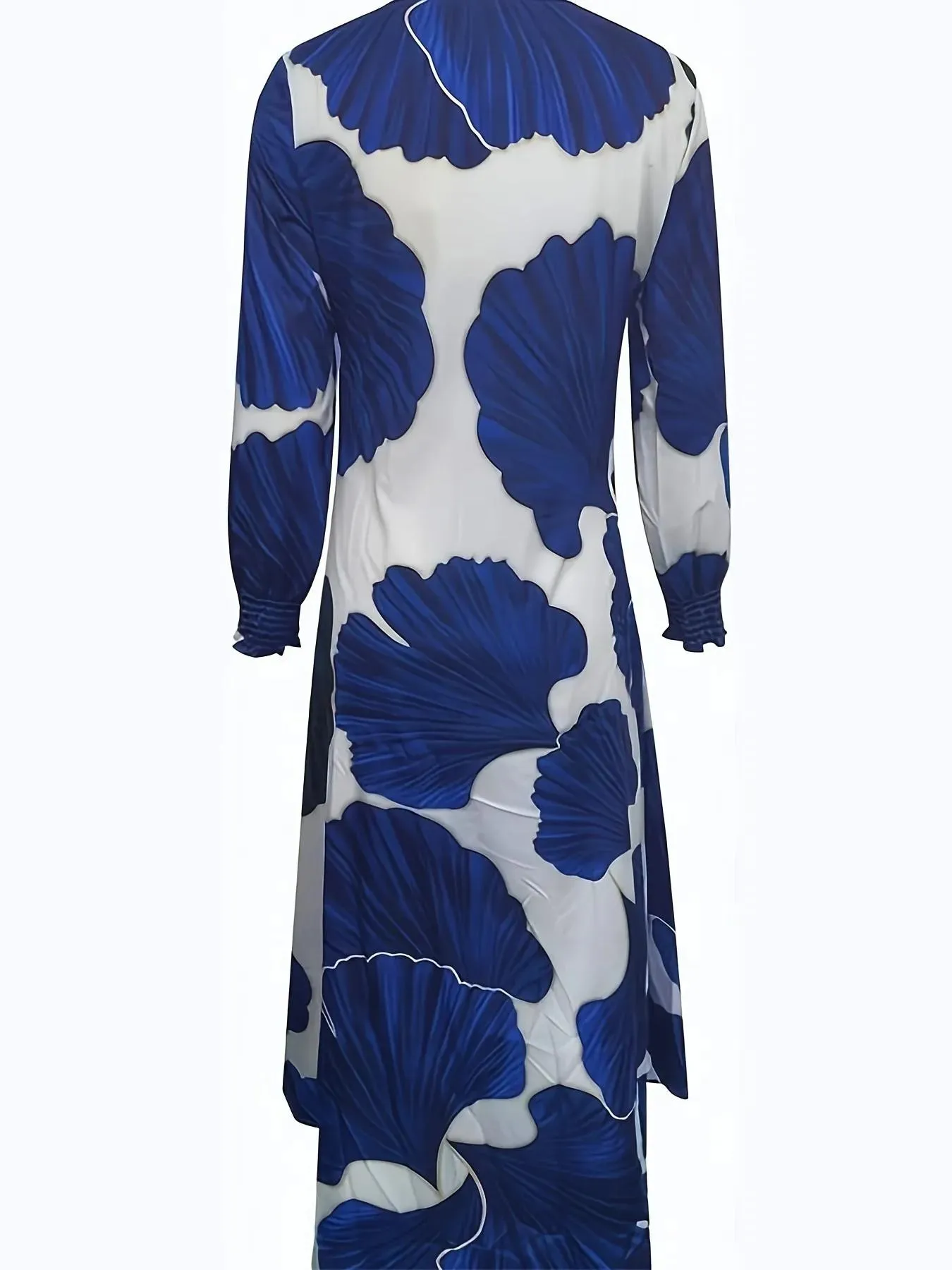 Printed Button Up Maxi Shirt Dress sold by Charming Charlie product image thumbnail 3