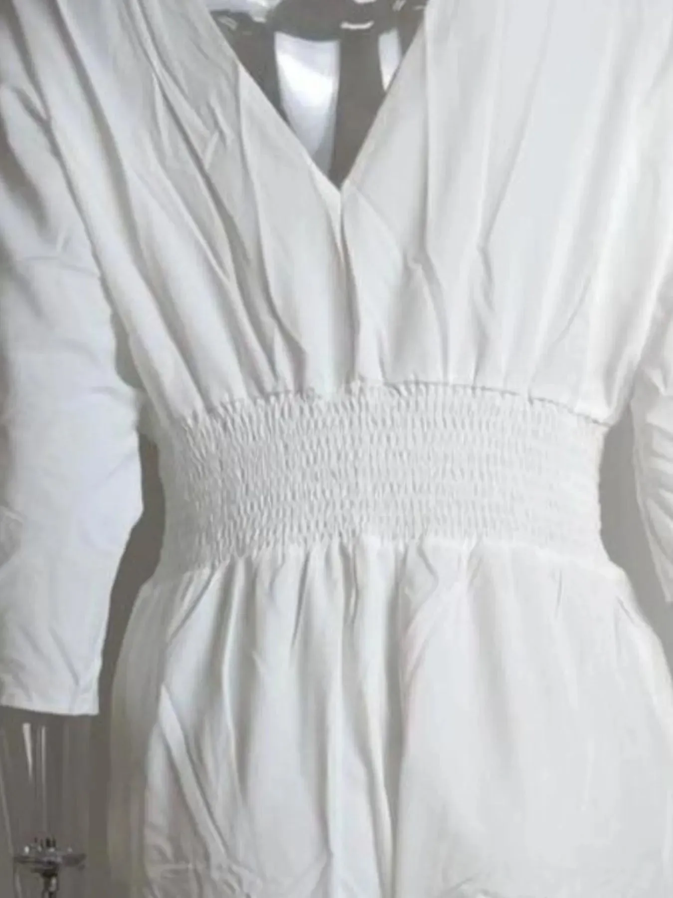 Full Size Wide-Leg Wrap Jumpsuit with Kimono Sleeves Plus Size sold by Charming Charlie product image thumbnail 3