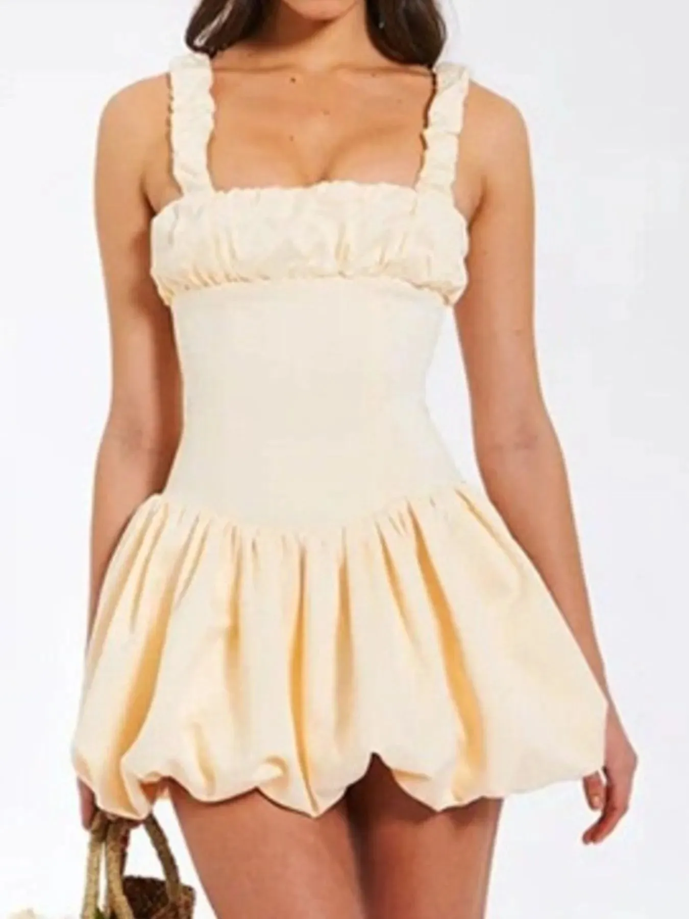 Bubble Hem Mini Dress sold by Charming Charlie product image thumbnail 5