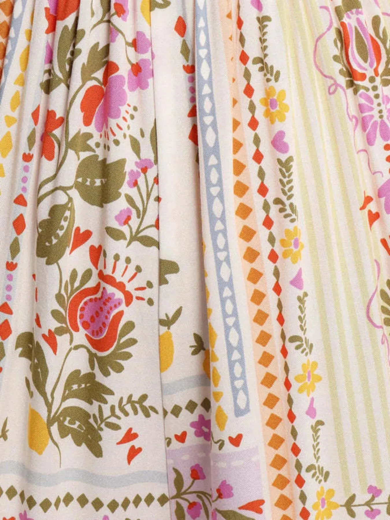 Floral Print Ruffle Strap Jumpsuit sold by Charming Charlie product image thumbnail 5