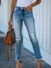 Distressed High-Waisted Skinny Jeans sold by Charming Charlie