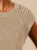 SO ME Mineral Washed Raglan Sleeveless Sweater Top sold by Charming Charlie