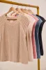 SO ME Mineral Washed Raglan Sleeveless Sweater Top sold by Charming Charlie