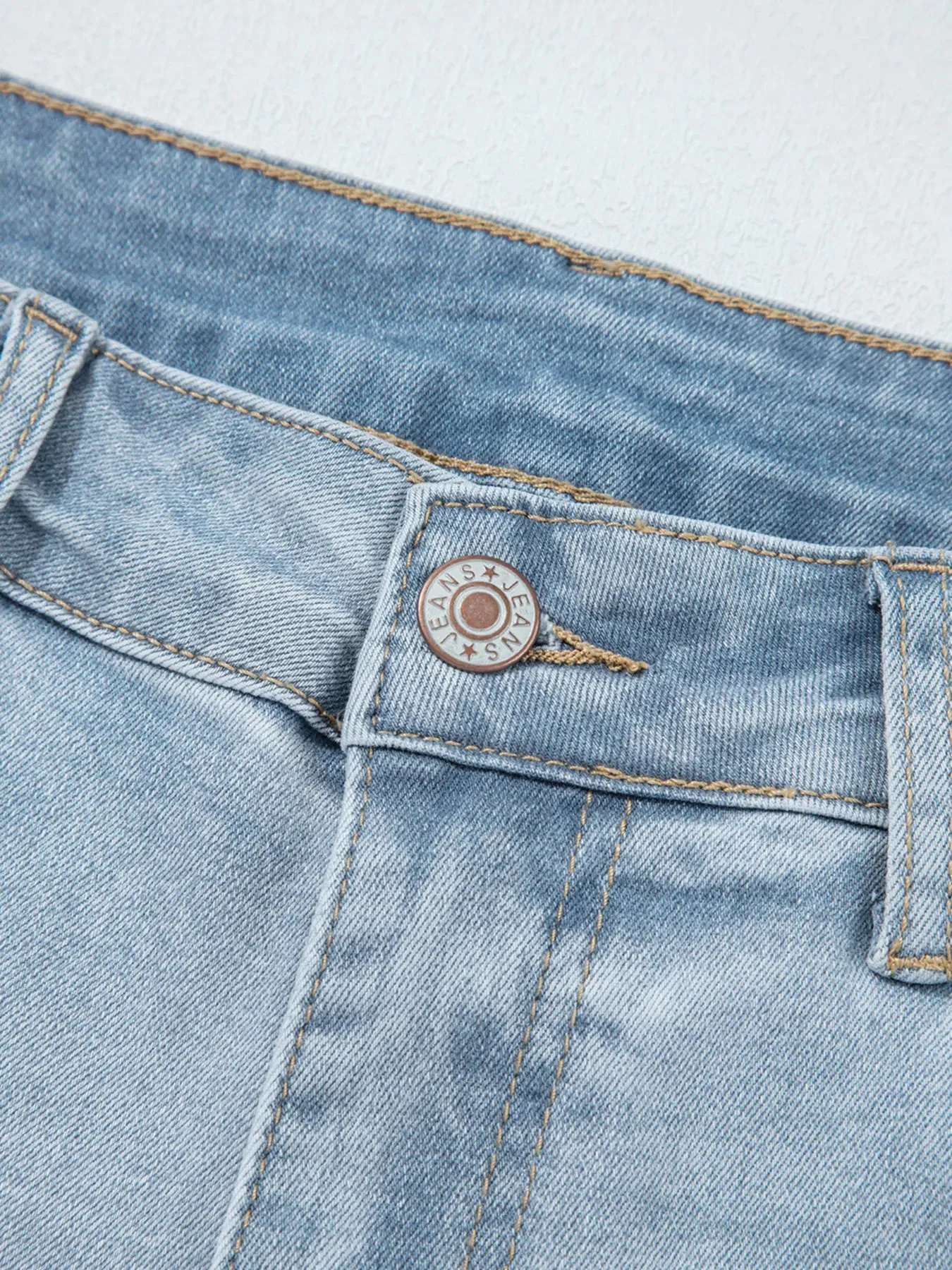 Mid Rise Ankle-Length Distressed Skinny Jeans sold by Charming Charlie product image thumbnail 5