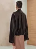 Drawstring Hem Zip Up Jacket sold by Charming Charlie