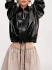 Drawstring Hem Zip Up Jacket sold by Charming Charlie