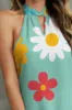 Flower Grecian Neck Tank sold by Charming Charlie