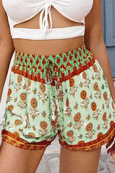 Floral shorts sold by Charming Charlie