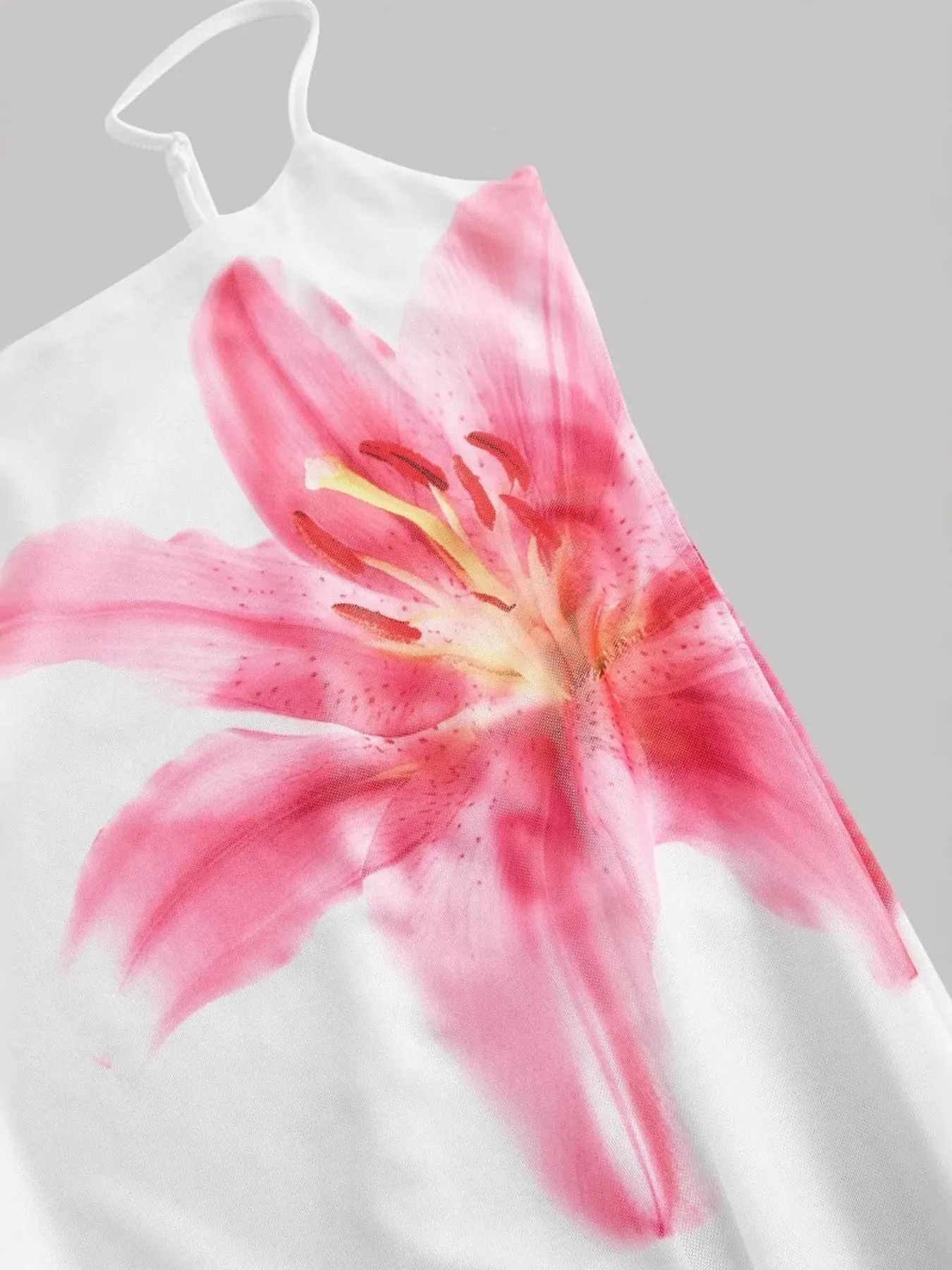 Floral Print Cami Midi Dress sold by Charming Charlie product image thumbnail 3