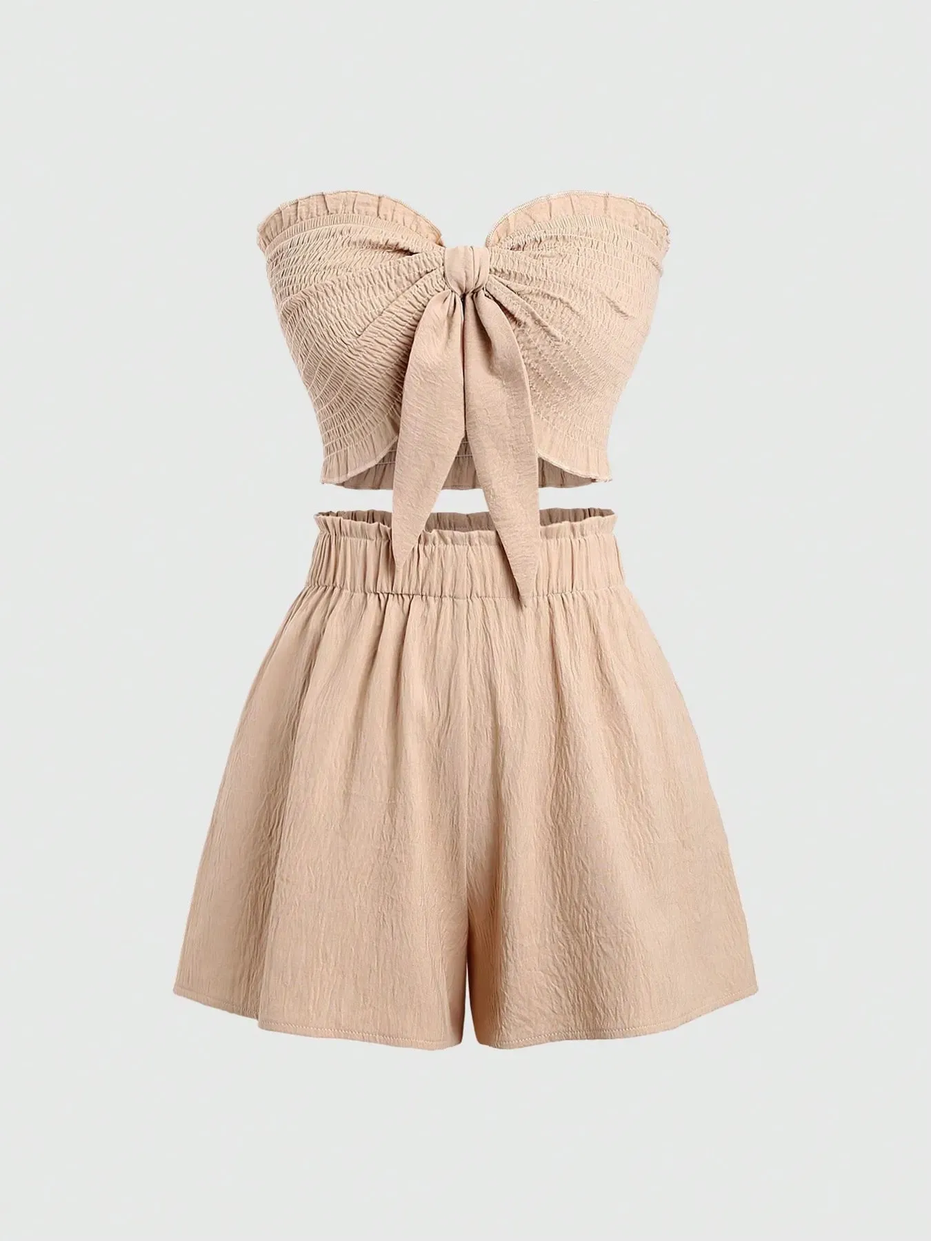 Smocked Top and Shorts Set sold by Charming Charlie