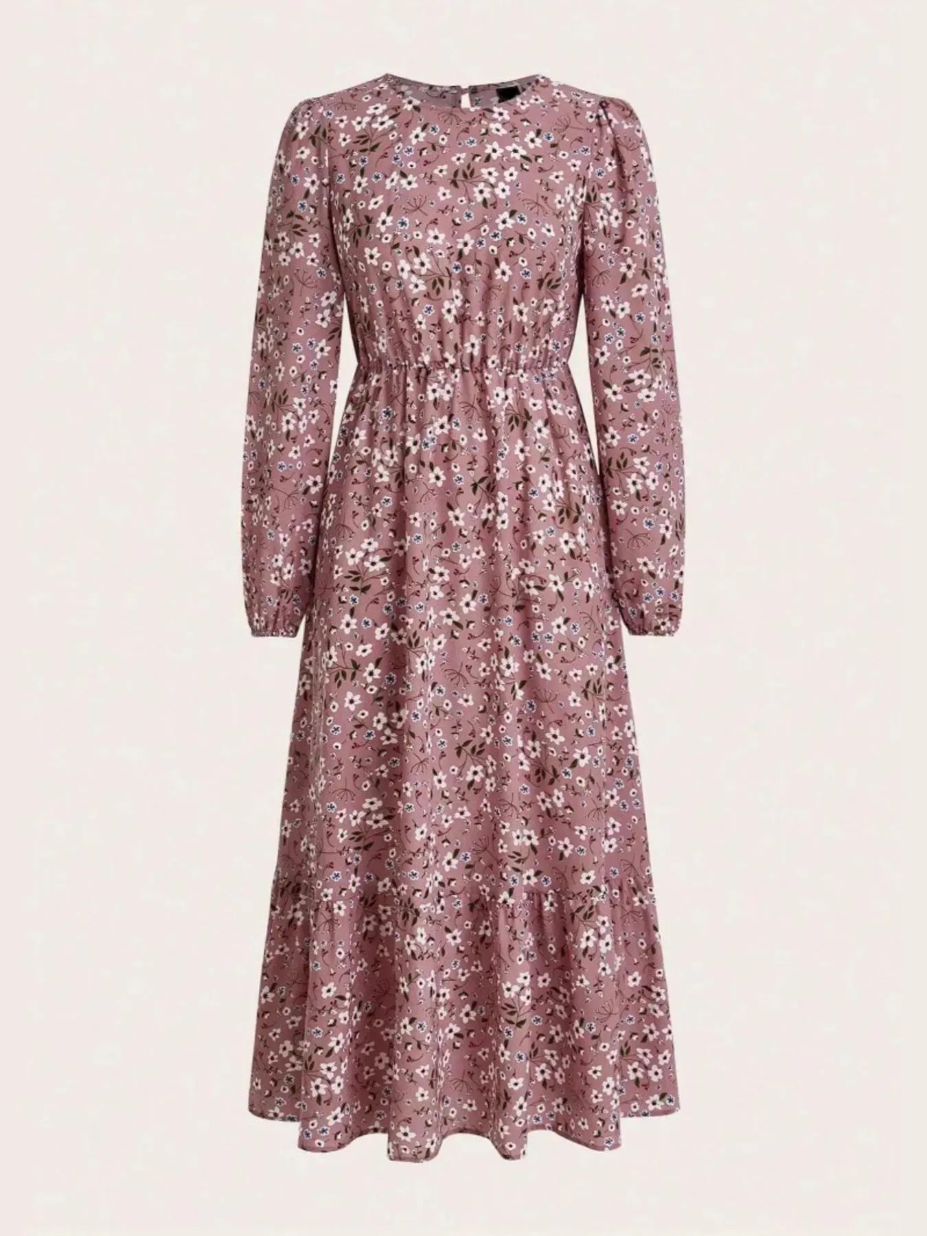 Floral Print Balloon Sleeve Maxi Dress sold by Charming Charlie product image thumbnail 2