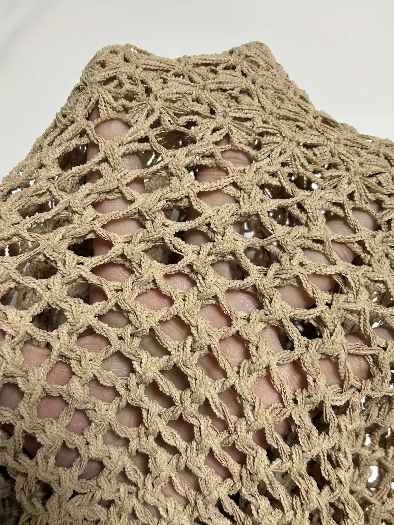 Openwork Long Sleeve Knit Cover Up sold by Charming Charlie product image thumbnail 5