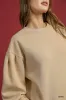 Umgee Round Neck Sweatshirt with Pleated Detail sold by Charming Charlie