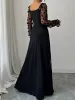 Sweetheart Neck Sheer Sleeve Maxi Dress sold by Charming Charlie