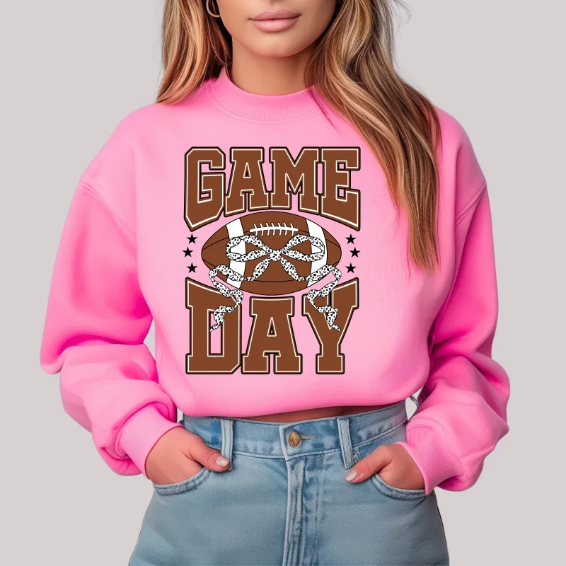 GamedayGirly in Pink Sweatshirt sold by Charming Charlie