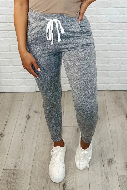 Giving the Run Around Joggers in Gray sold by Charming Charlie