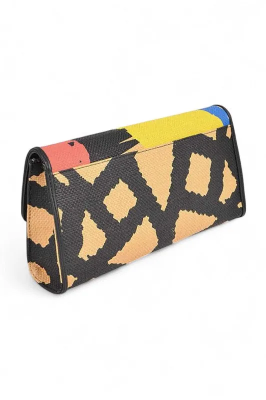Artsy Printed Wristlet Clutch sold by Charming Charlie product image thumbnail 3