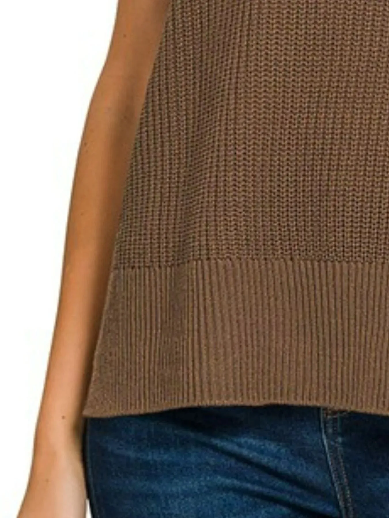Zenana Oversized Crew Neck Sweater sold by Charming Charlie product image thumbnail 3