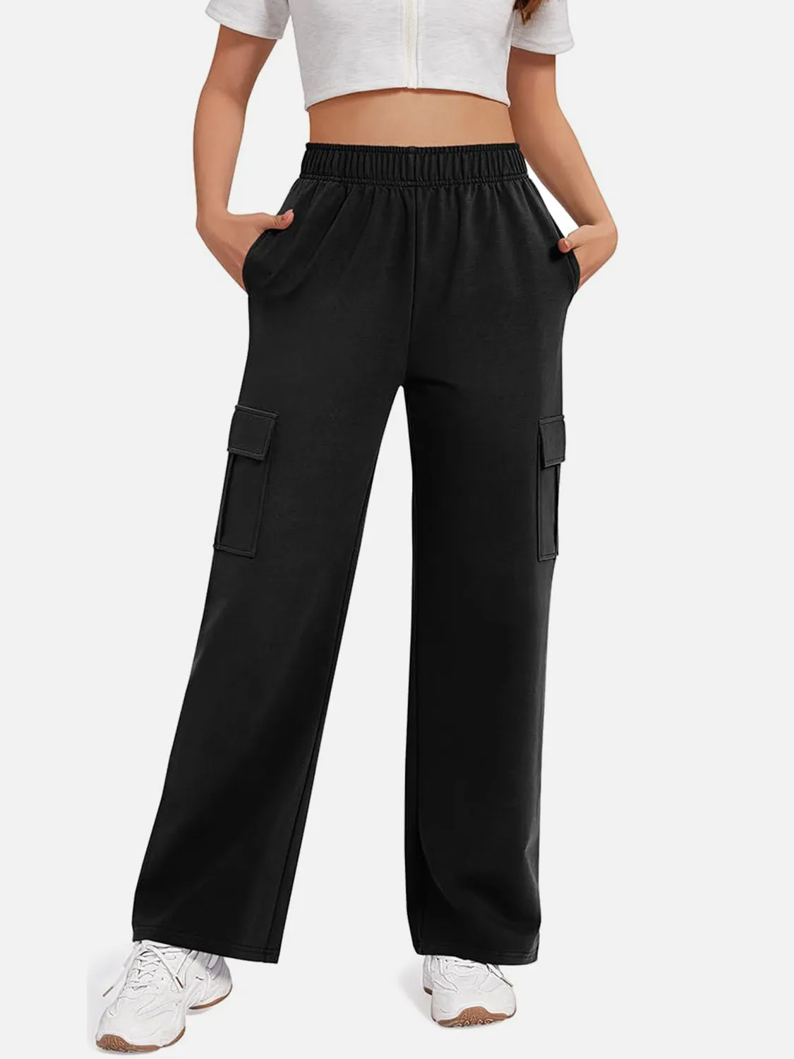 Pocketed High Waist Pants sold by Charming Charlie product image thumbnail 4