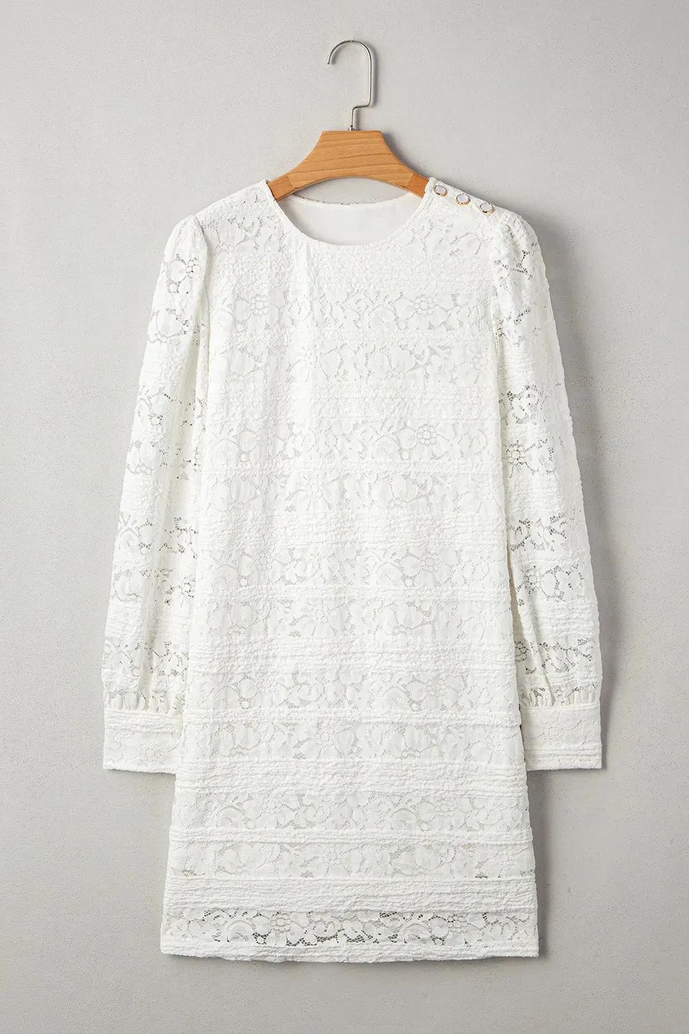 Lace Long Sleeve Mini Dress sold by Charming Charlie product image thumbnail 4
