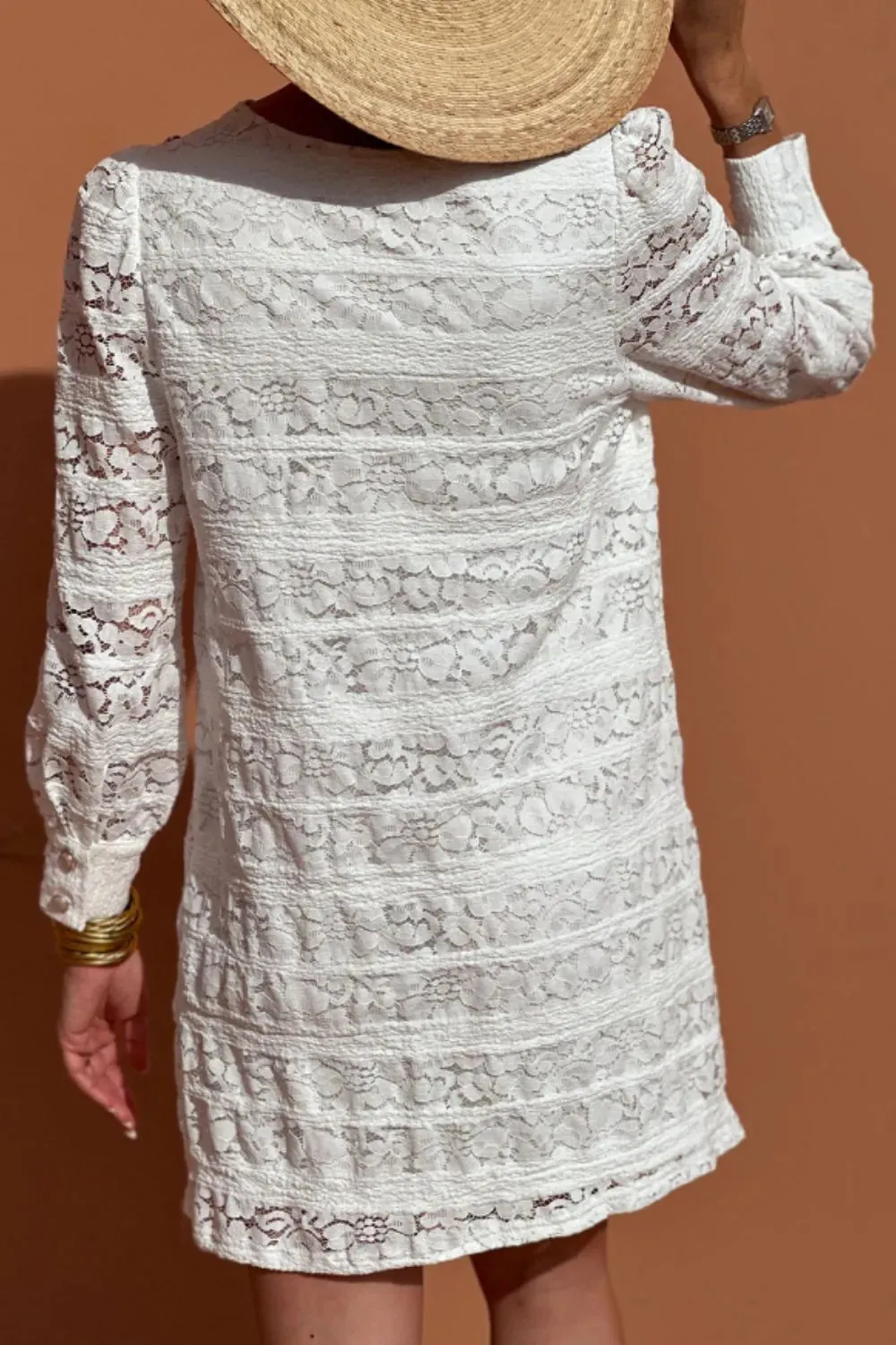 Lace Long Sleeve Mini Dress sold by Charming Charlie product image thumbnail 2