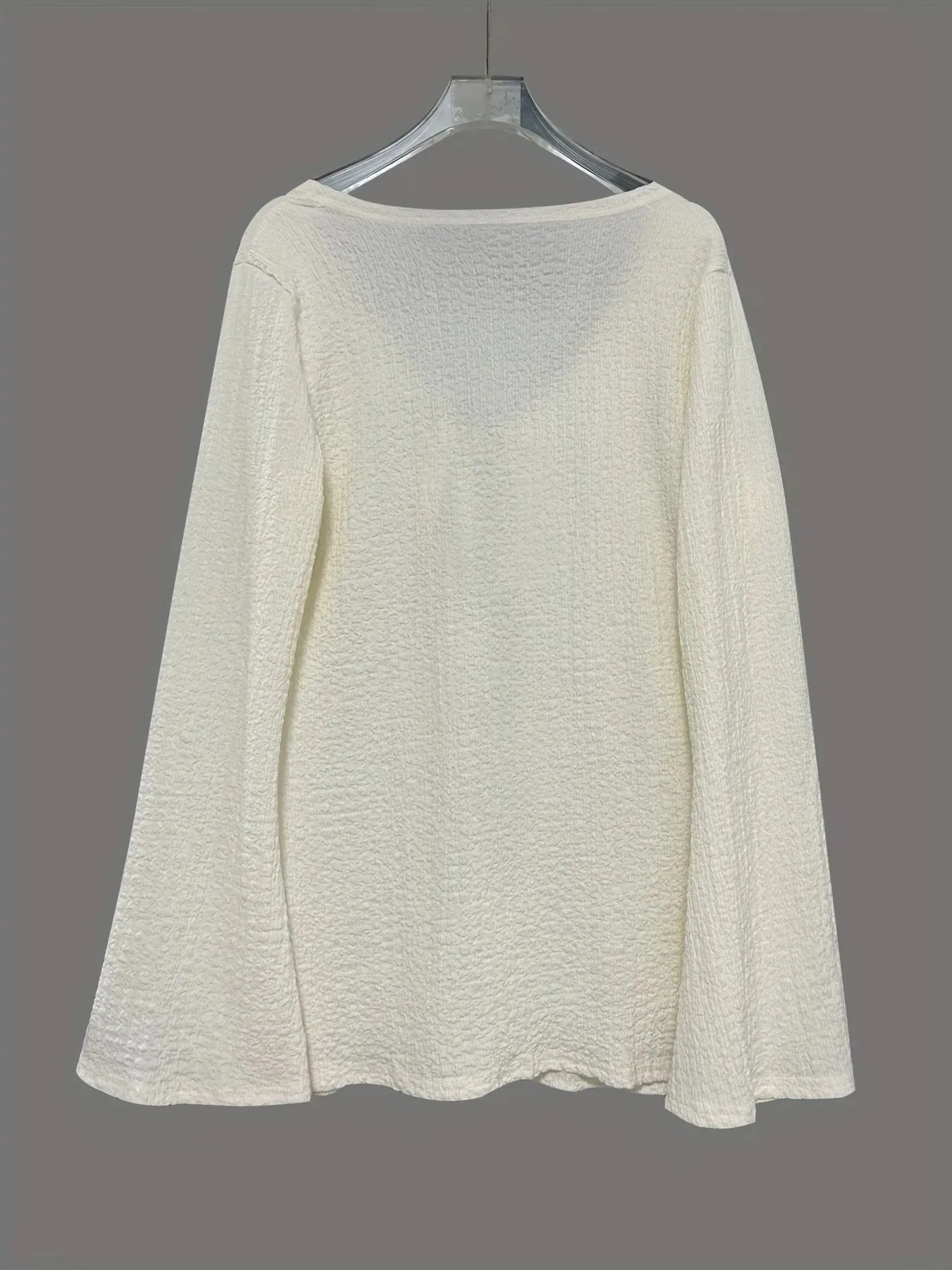 Tie Front Long Sleeve Top and Shorts Set sold by Charming Charlie product image thumbnail 5