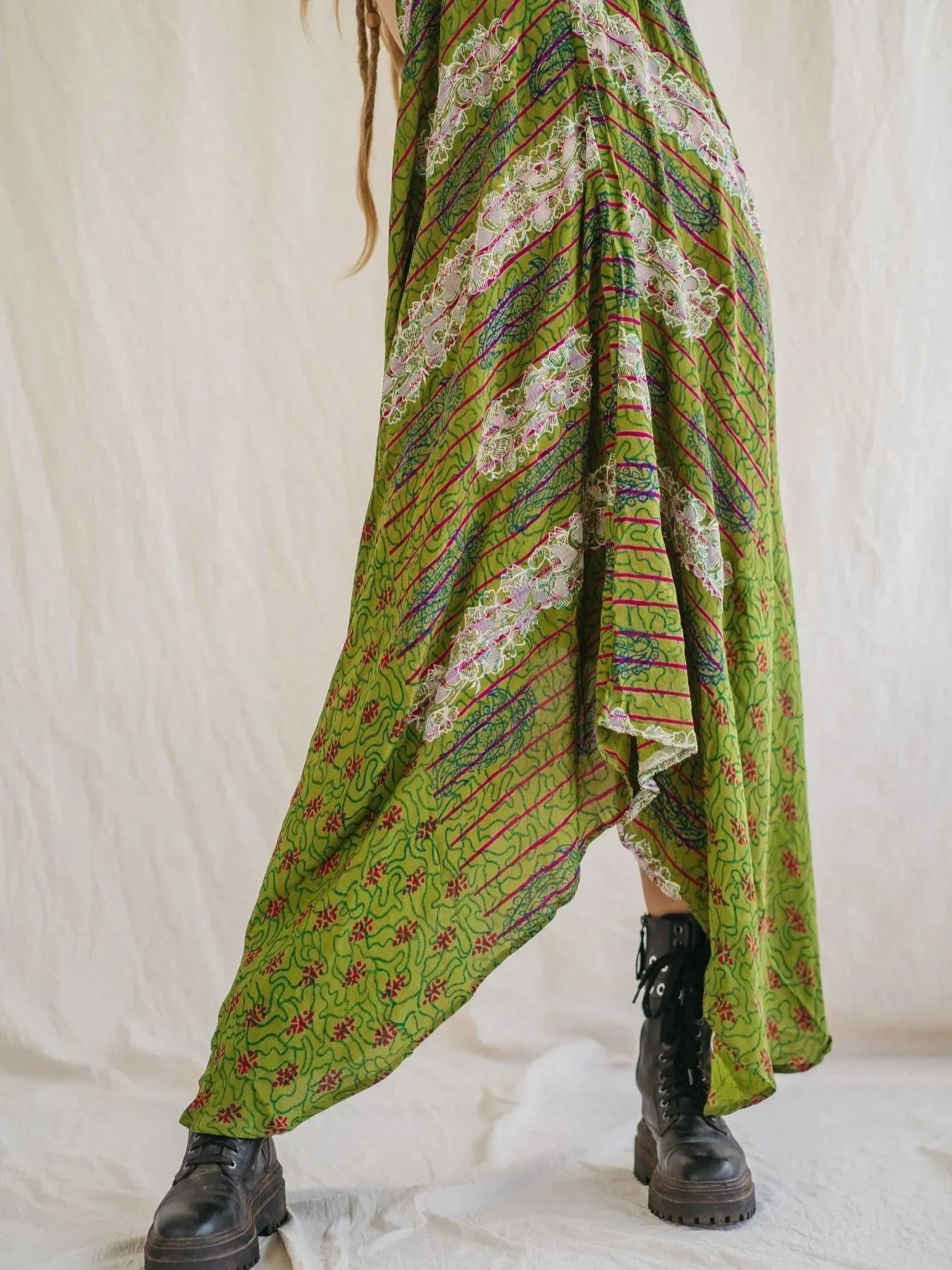Backless Printed Halter Neck Maxi Dress sold by Charming Charlie product image thumbnail 5