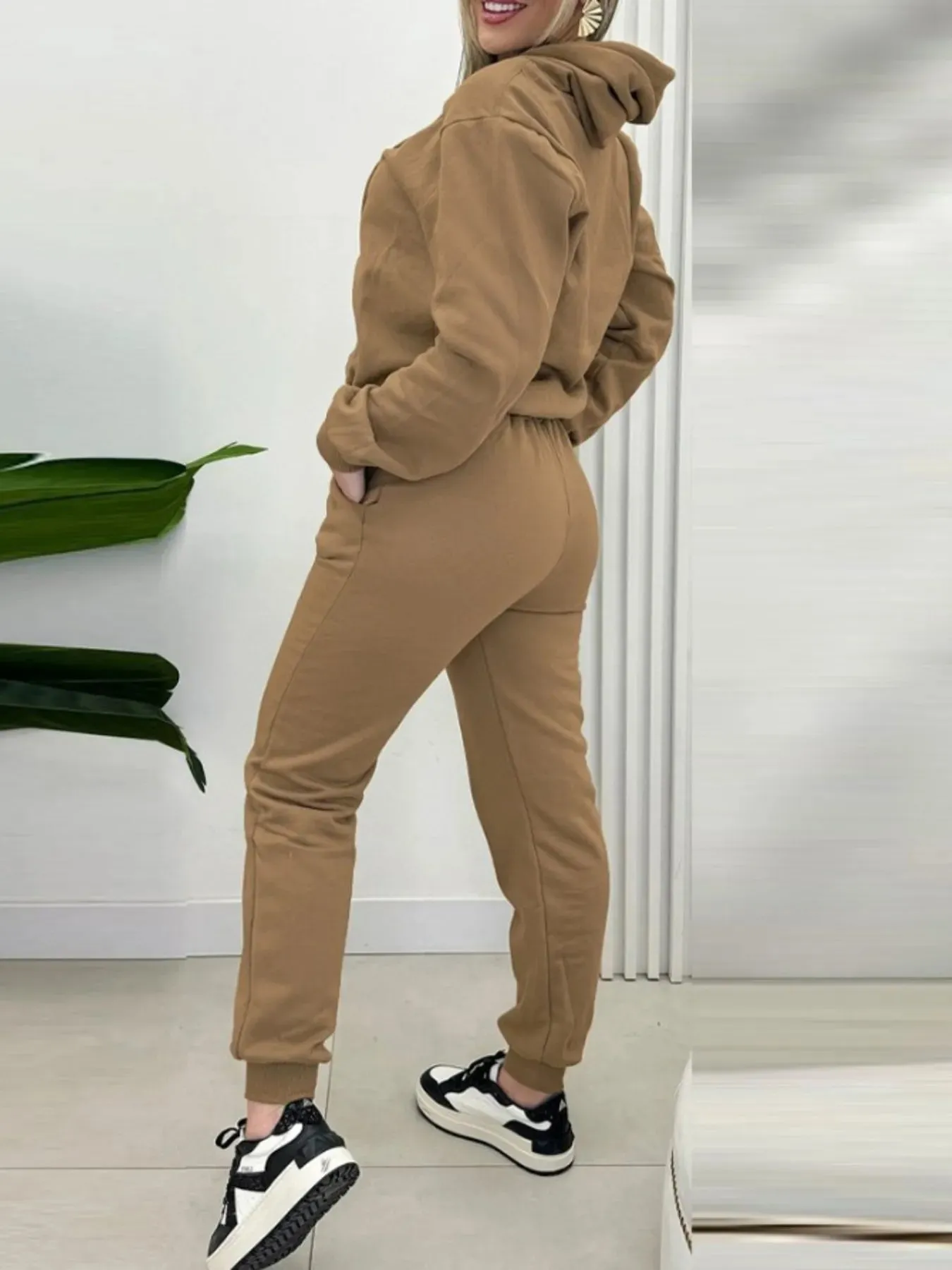 Long Sleeve Hoodie and Joggers Set sold by Charming Charlie product image thumbnail 5