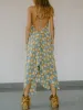 Asymmetrical Hem Printed Halter Neck Dress sold by Charming Charlie