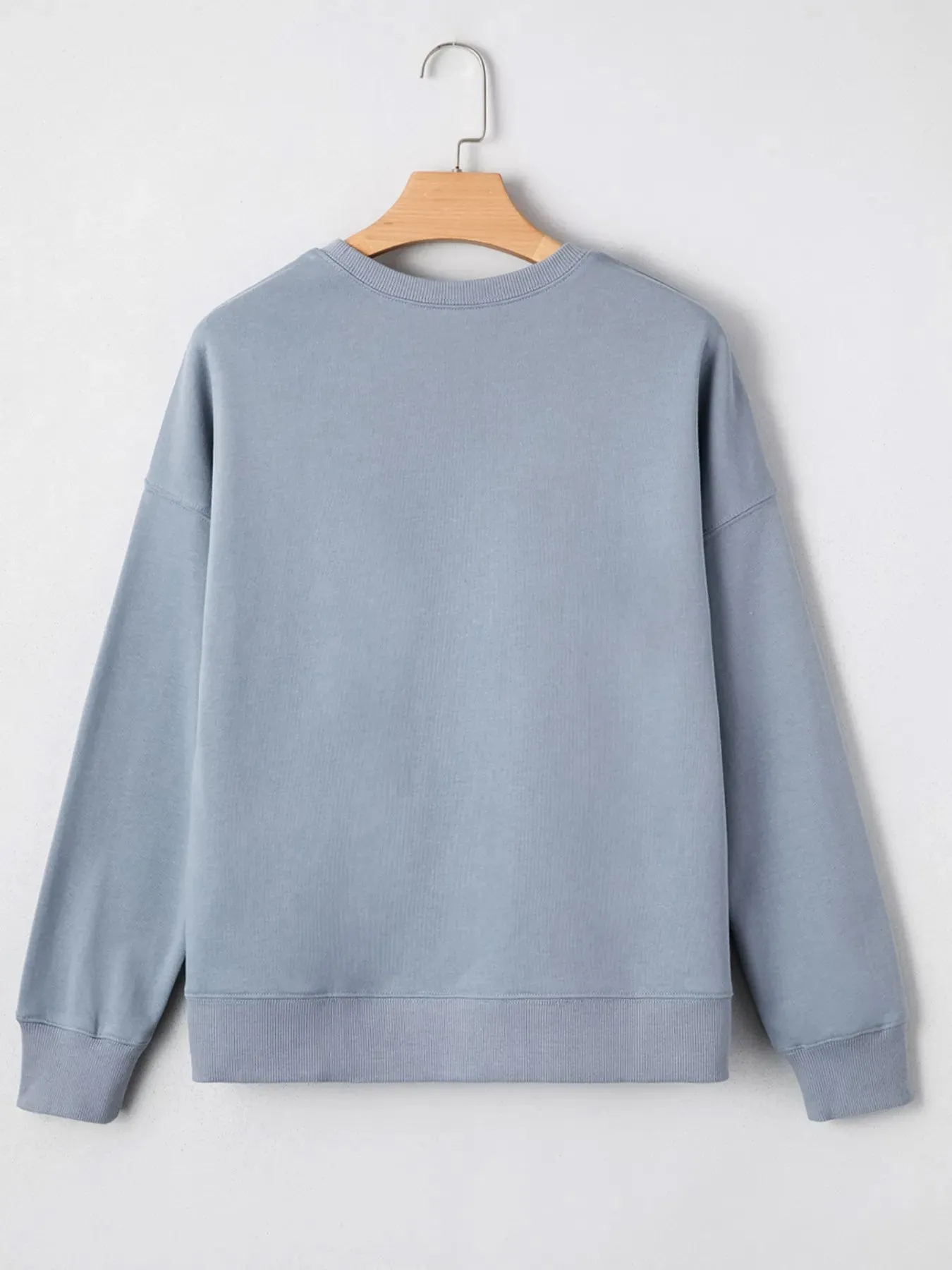 Game Day Checkered Oversized Sweatshirt sold by Charming Charlie product image thumbnail 3