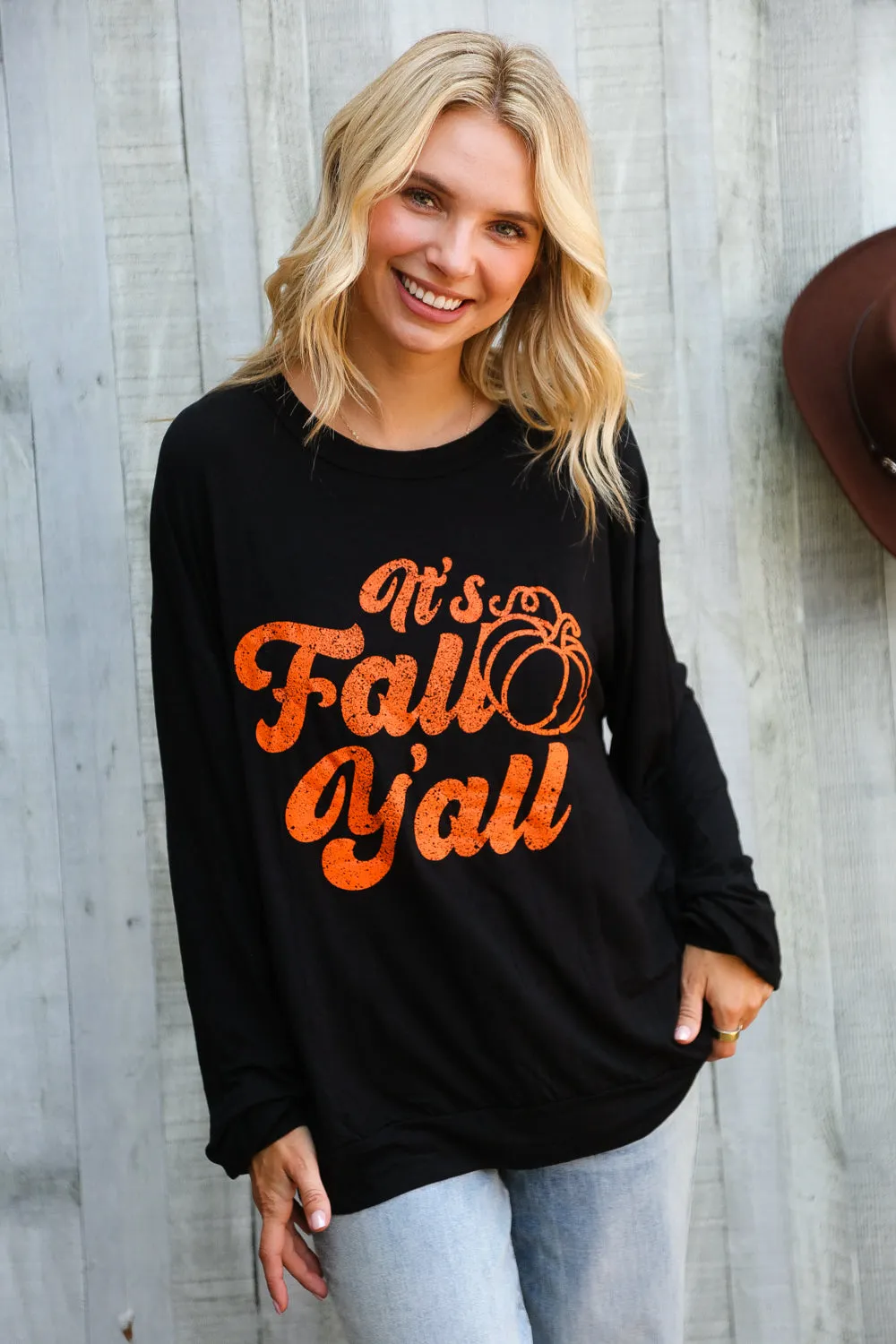 It's Fall Y'all Pocketed Pullover sold by Charming Charlie