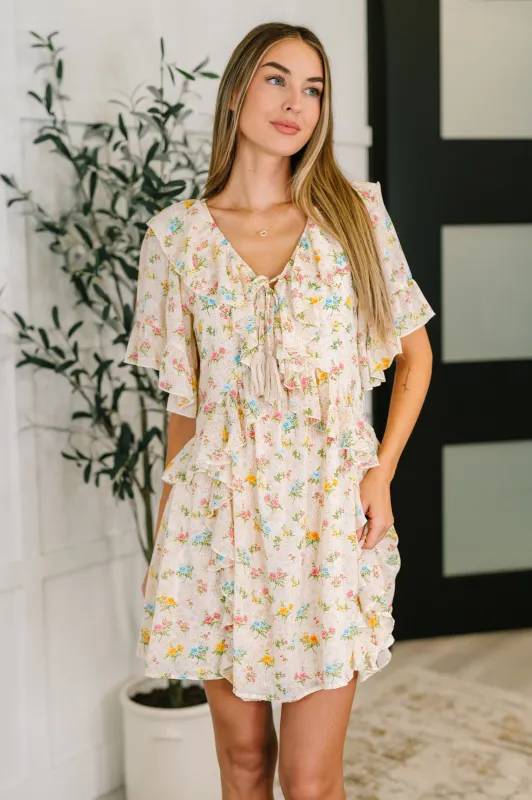 Sweet Escape Boho Floral Dress sold by Charming Charlie
