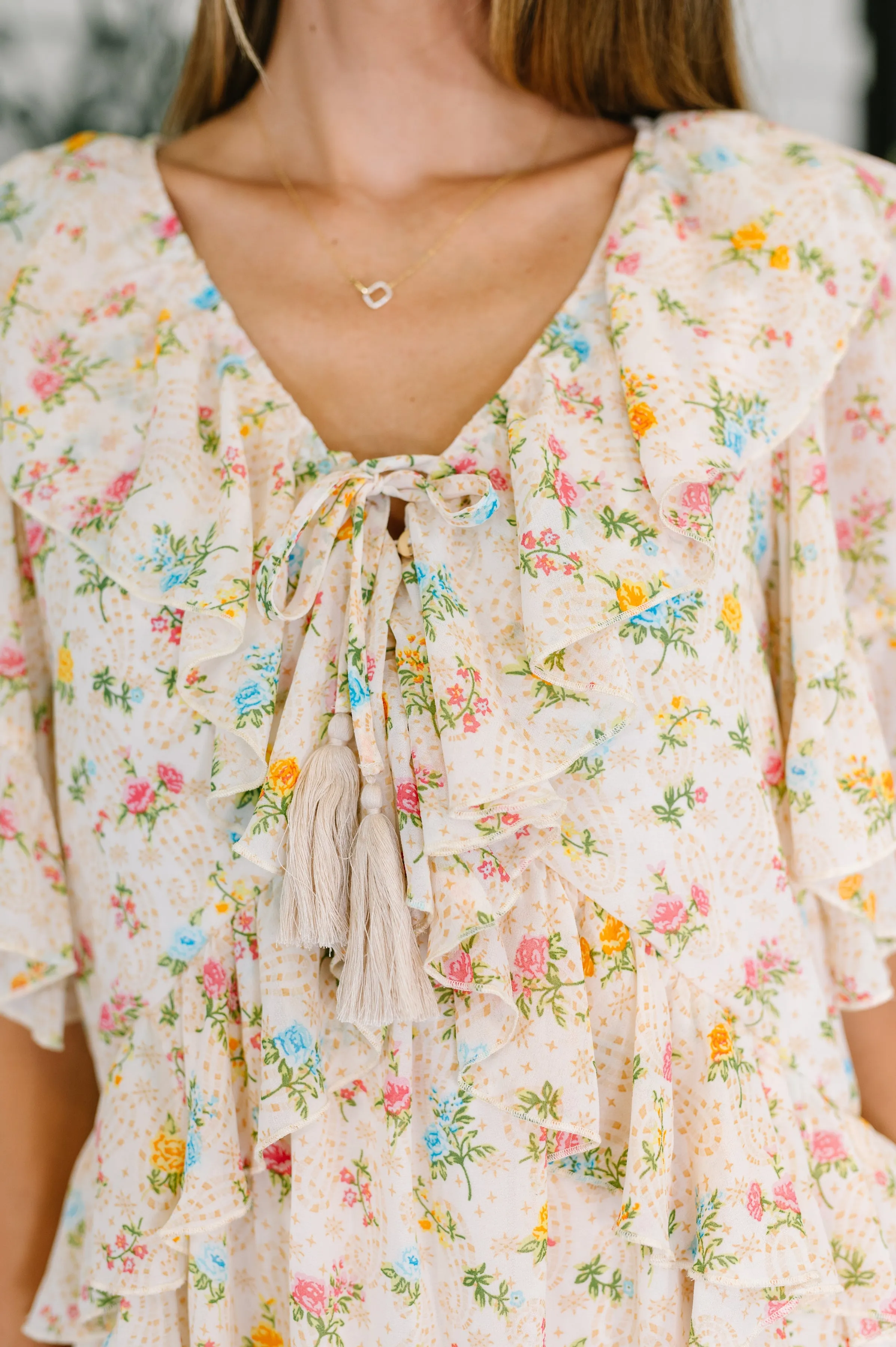 Sweet Escape Boho Floral Dress sold by Charming Charlie product image thumbnail 2