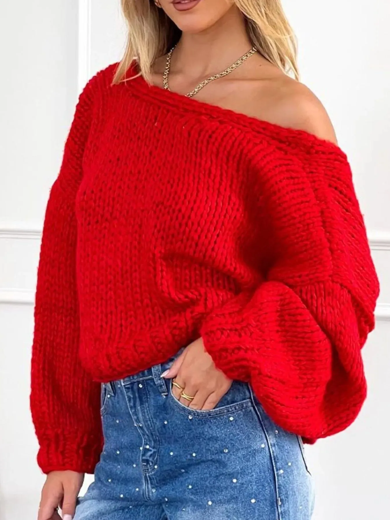 Tied Drop Shoulder Cardigan sold by Charming Charlie product image thumbnail 2