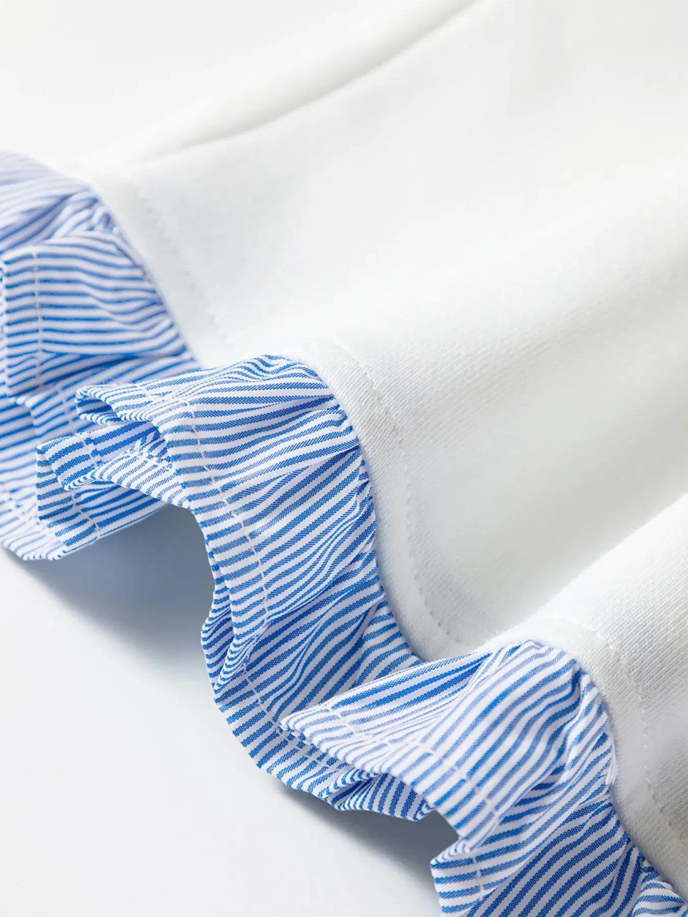 Contrast Trim Round Neck Top and Shorts Set sold by Charming Charlie product image thumbnail 4