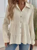 Striped Button-Down Tiered Shirt sold by Charming Charlie
