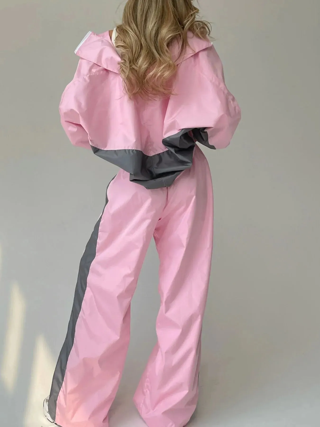 Zip Up Long Sleeve Top and Pants Set sold by Charming Charlie product image thumbnail 2
