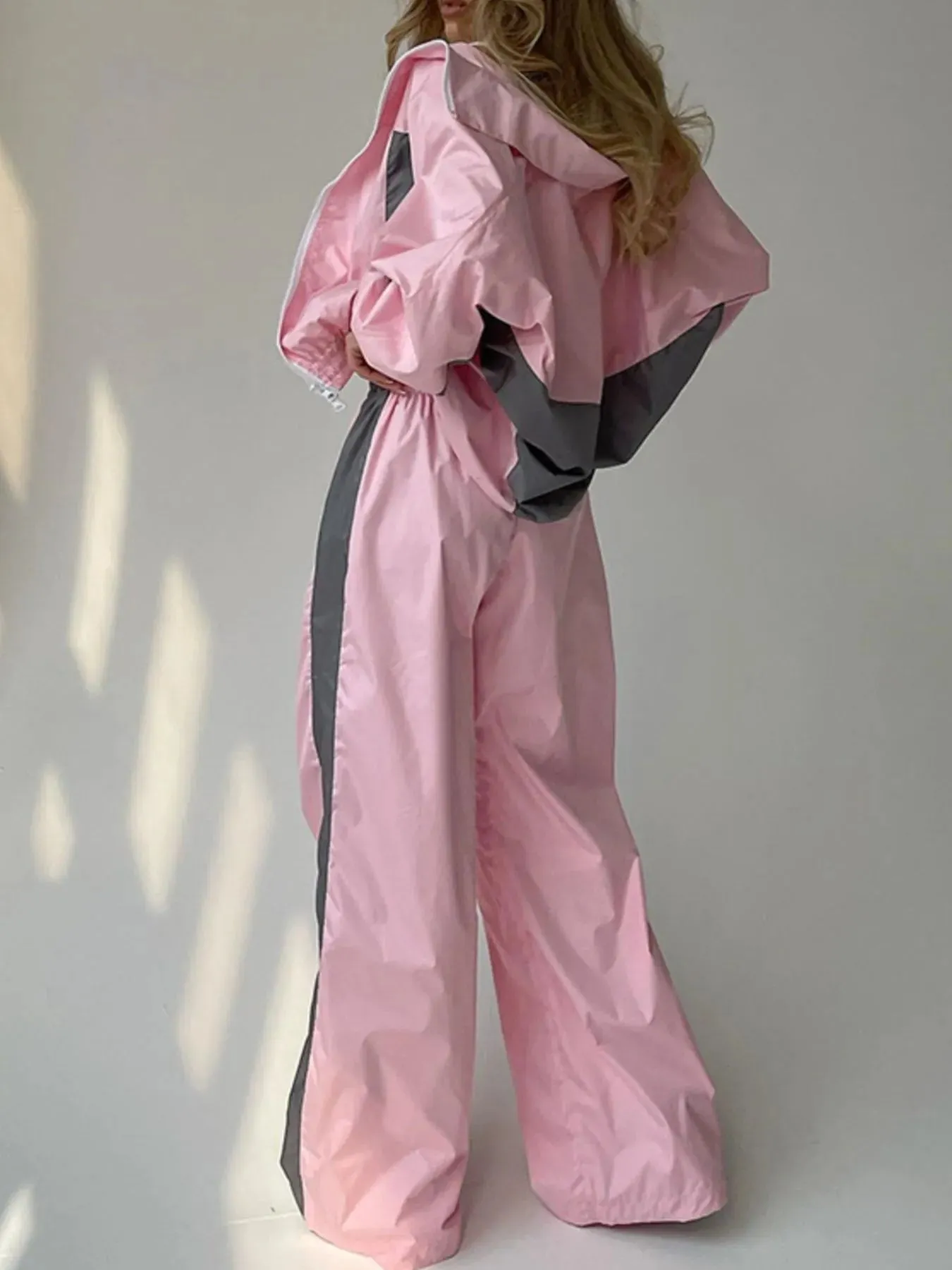 Zip Up Long Sleeve Top and Pants Set sold by Charming Charlie product image thumbnail 3