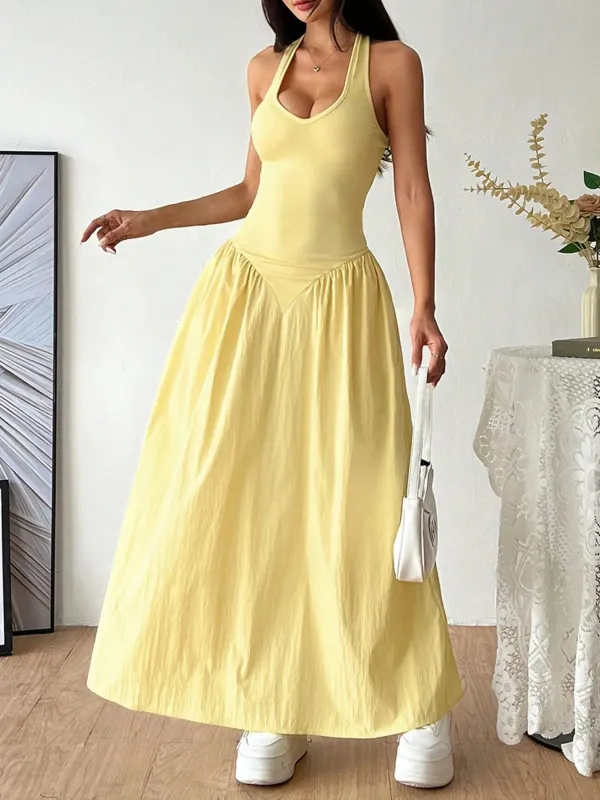 Halter Neck Maxi Dress sold by Charming Charlie