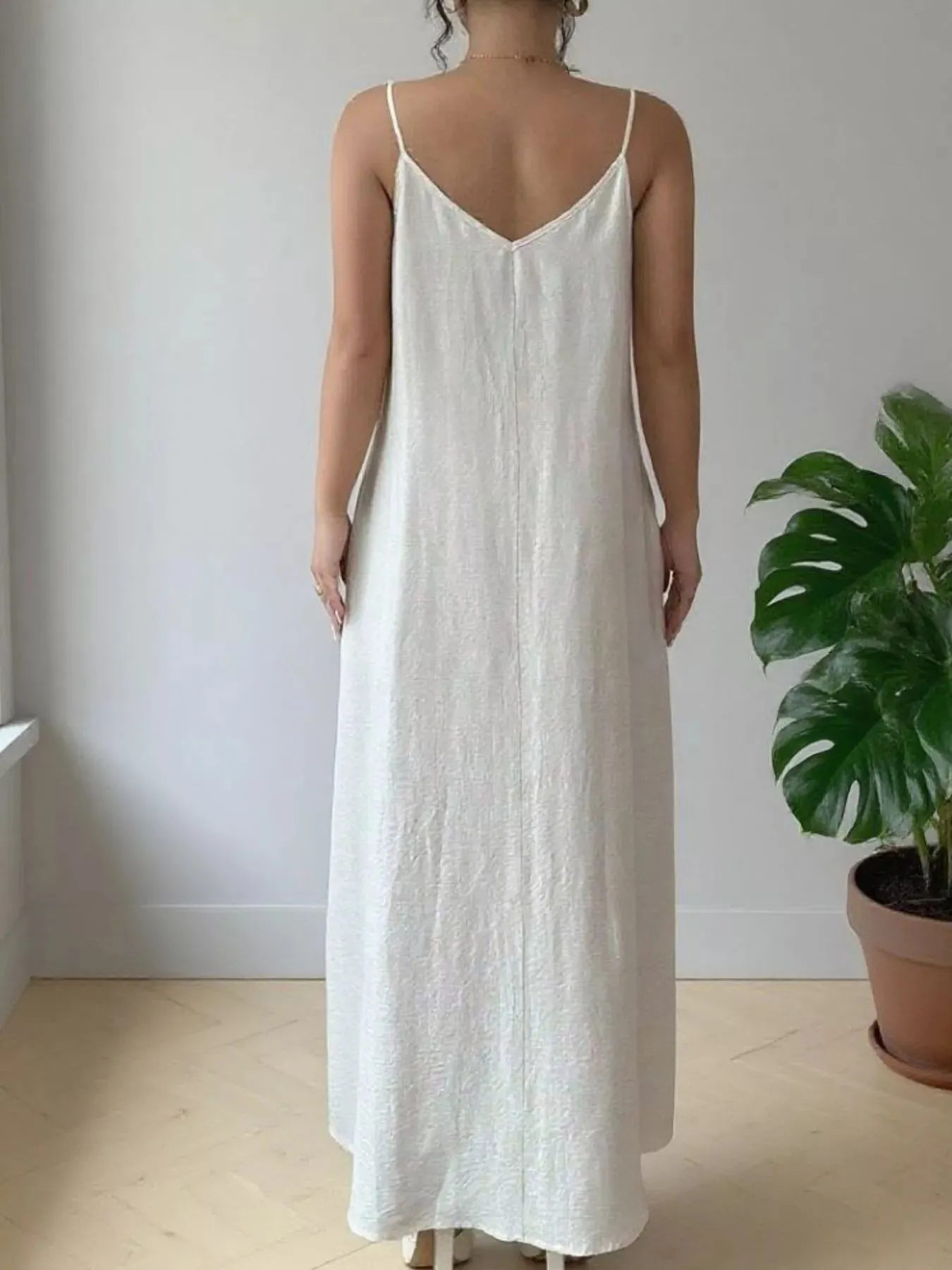 Spaghetti Straps V-Neck Dress sold by Charming Charlie product image thumbnail 3