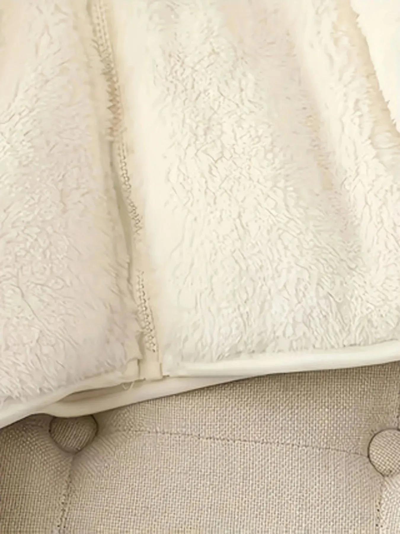 Fleece Long Sleeve Zip-Up Jacket sold by Charming Charlie product image thumbnail 4