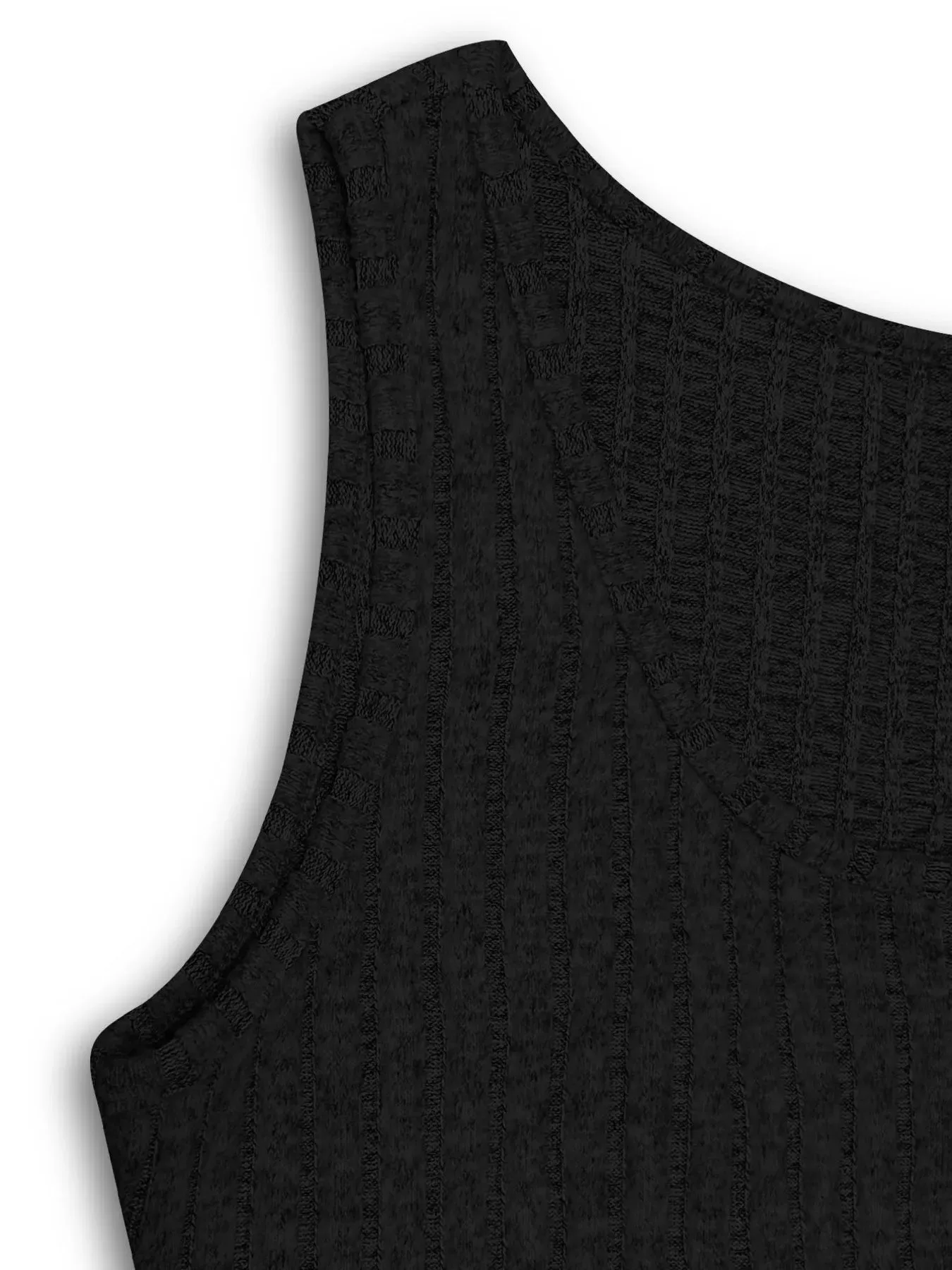 Ribbed Button Front Dress and Cardigan Sweater Set sold by Charming Charlie product image thumbnail 5