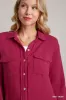 Umgee Cotton Gauze Button Down Shirt Dress sold by Charming Charlie