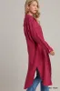 Umgee Cotton Gauze Button Down Shirt Dress sold by Charming Charlie